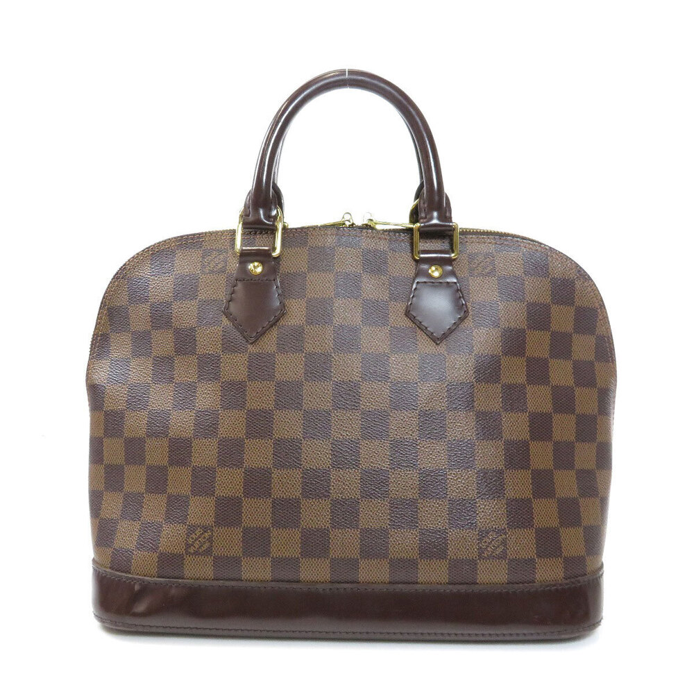 Louis Vuitton Damier Canvas Alma Handbag Brown